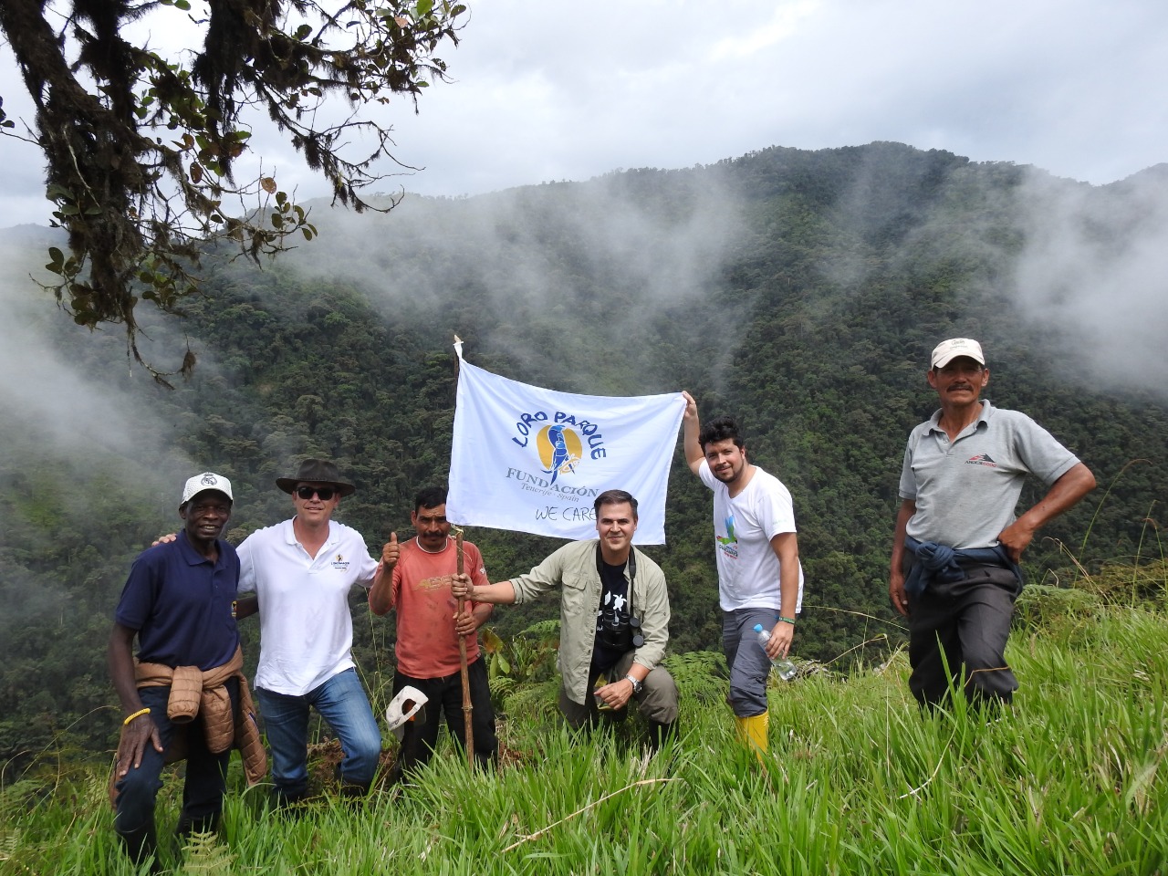 Loro Parque Fundación visits Sigchos-Ecuador